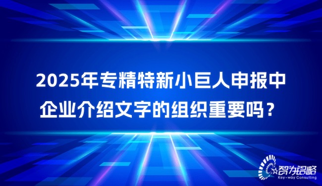 1748231012204632.jpg 2025年專精特新小巨人申報中企業介紹文字的組織重要嗎?.jpg